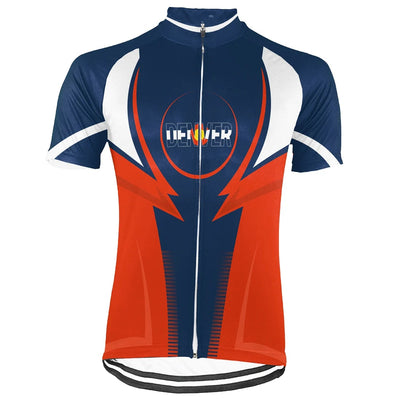 Customized Denver Men's Cycling Jersey Short Sleeve