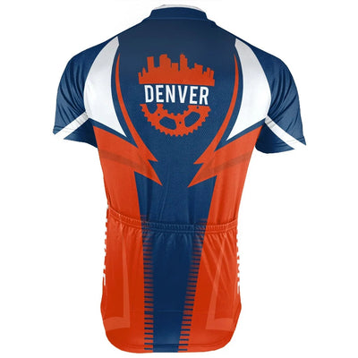 Customized Denver Men's Cycling Jersey Short Sleeve