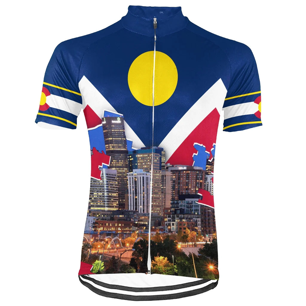 Customized Denver Men's Cycling Jersey Short Sleeve