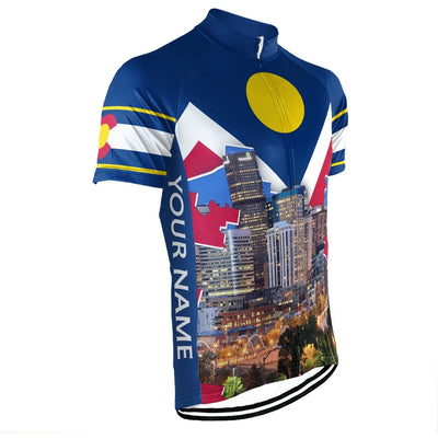 Customized Denver Men's Cycling Jersey Short Sleeve
