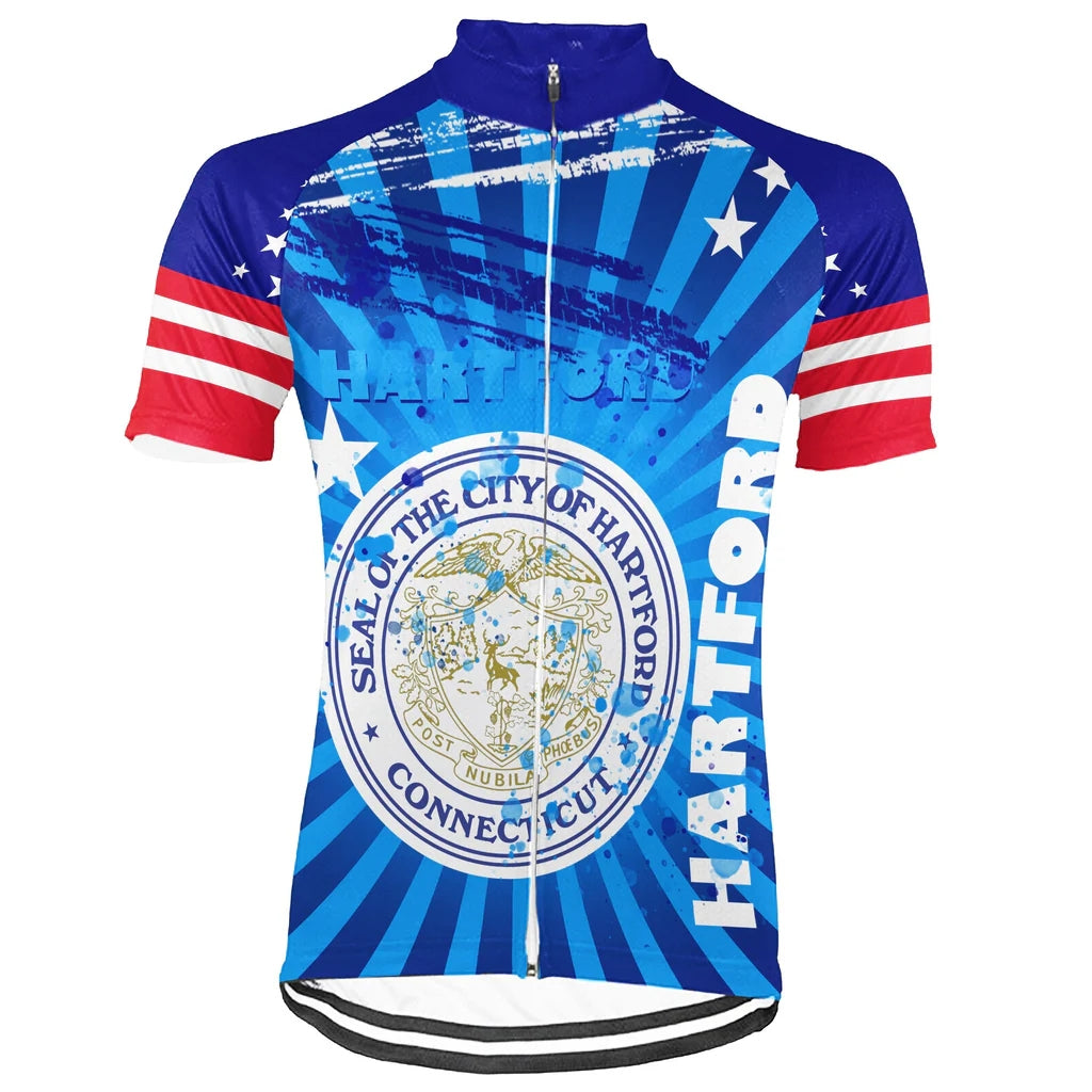 Customized Hartford Men's Cycling Jersey Short Sleeve