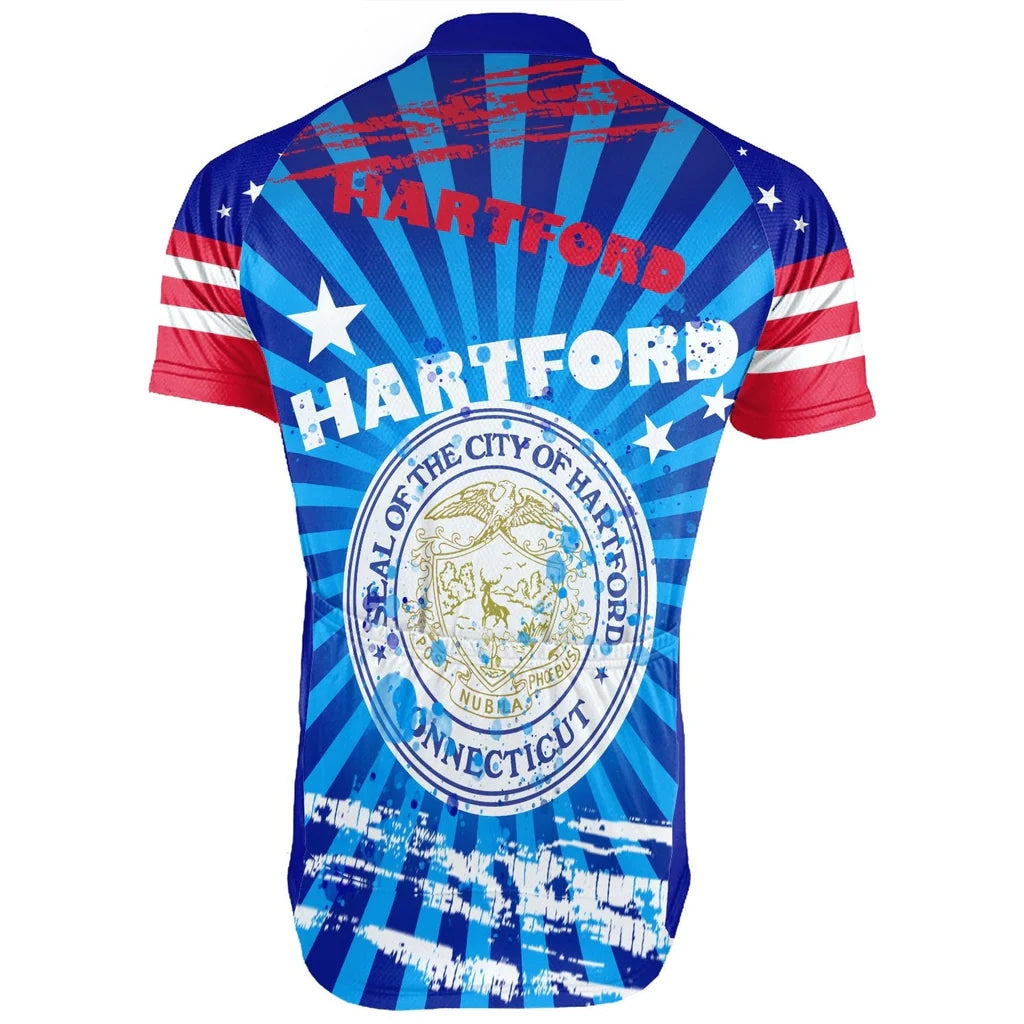 Customized Hartford Men's Cycling Jersey Short Sleeve