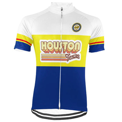Customized Houston Men's Cycling Jersey Short Sleeve