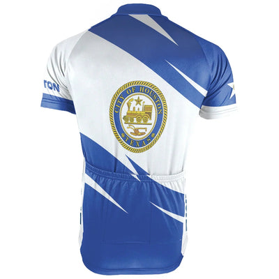 Customized Houston Men's Cycling Jersey Short Sleeve
