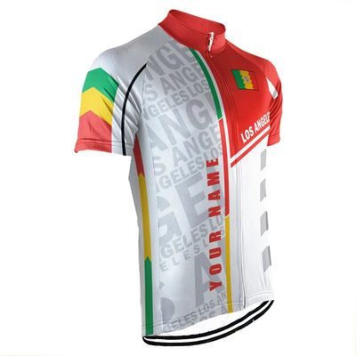Customized Los Angeles Men's Cycling Jersey Short Sleeve