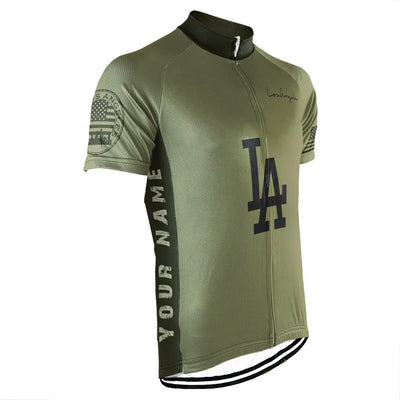 Customized Los Angeles Men's Cycling Jersey Short Sleeve