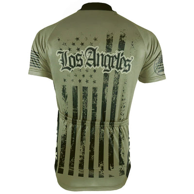 Customized Los Angeles Men's Cycling Jersey Short Sleeve