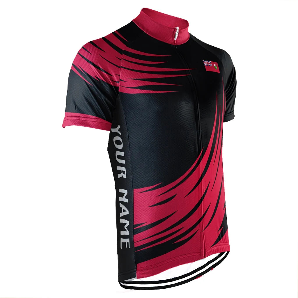 Customized Ontario Men's Cycling Jersey Short Sleeve