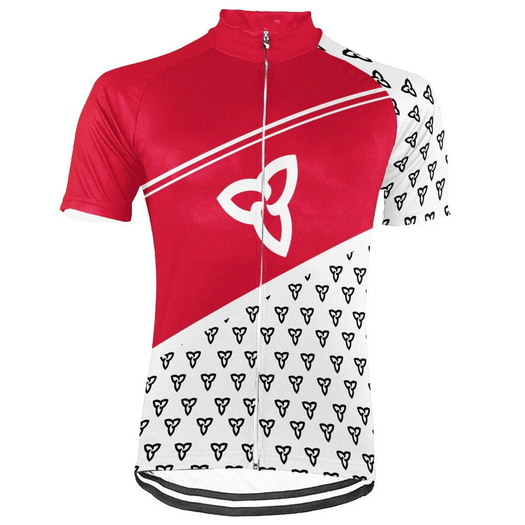 Customized Ontario Men's Cycling Jersey Short Sleeve