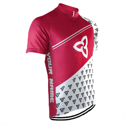 Customized Ontario Men's Cycling Jersey Short Sleeve