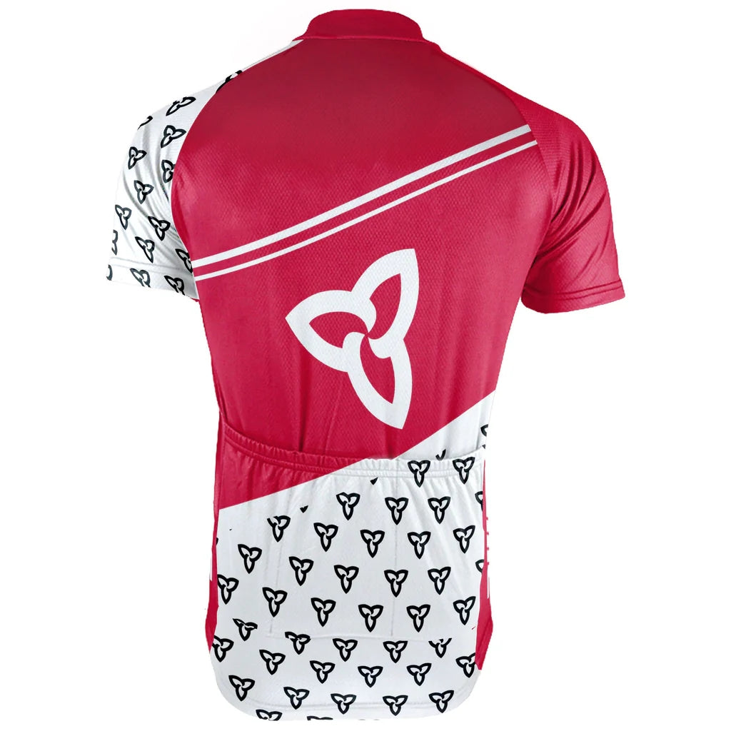 Customized Ontario Men's Cycling Jersey Short Sleeve