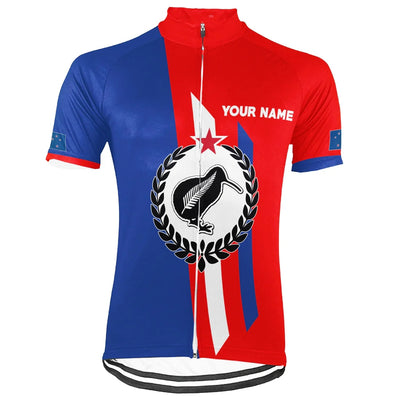 Customized New Zealand Men's Cycling Jersey Short Sleeve