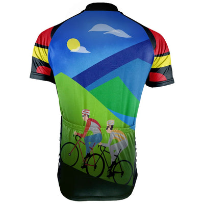 Customized Arkansas Men's Short Sleeve Cycling Jersey