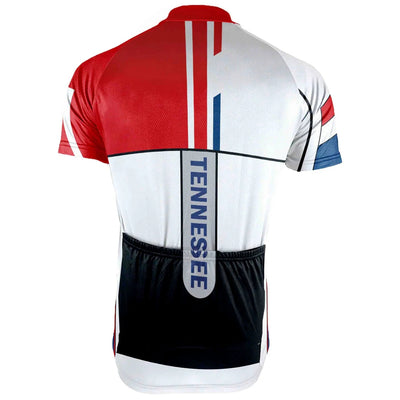 Customized Men's Tennessee Short Sleeve Cycling Jersey