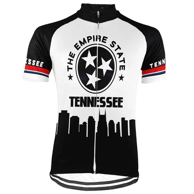 Customized Men's Tennessee Short Sleeve Cycling Jersey