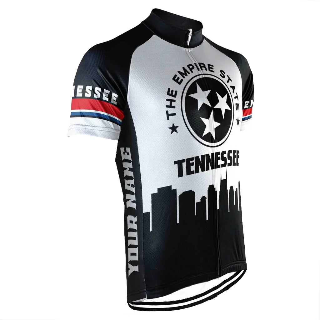 Customized Men's Tennessee Short Sleeve Cycling Jersey