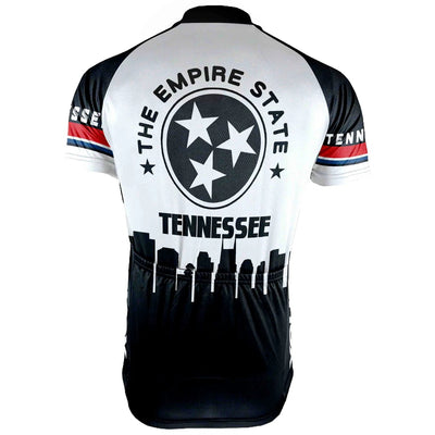 Customized Men's Tennessee Short Sleeve Cycling Jersey