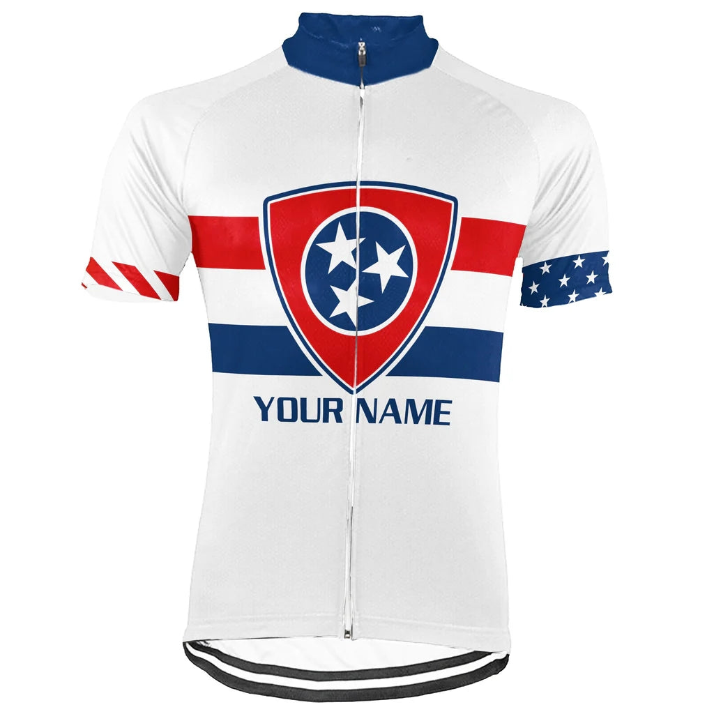 Customized Men's Tennessee Short Sleeve Cycling Jersey