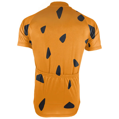 Customized Flint Stones Men's Cycling Jersey Short Sleeve