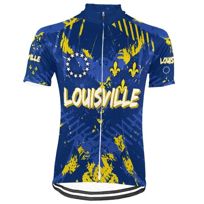 Customized Louisville Men's Cycling Jersey Short Sleeve