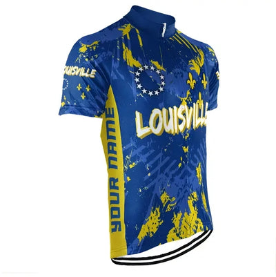 Customized Louisville Men's Cycling Jersey Short Sleeve
