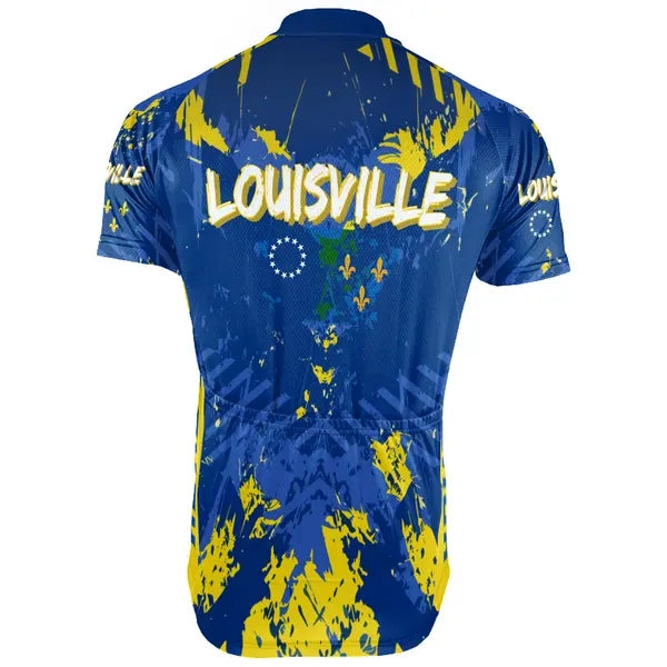 Customized Louisville Men's Cycling Jersey Short Sleeve