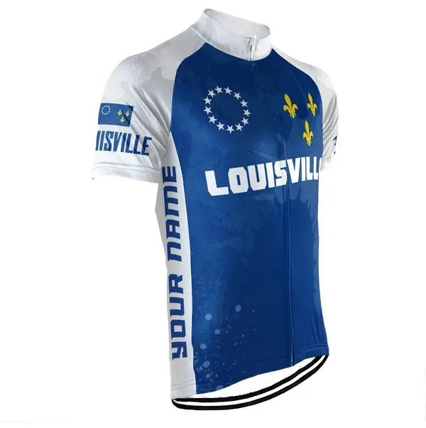 Customized Louisville Men's Cycling Jersey Short Sleeve