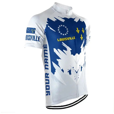 Customized Louisville Men's Cycling Jersey Short Sleeve