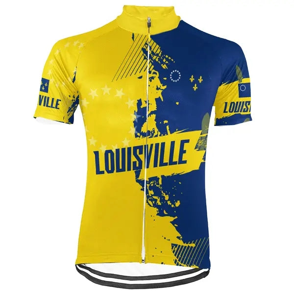 Customized Louisville Men's Cycling Jersey Short Sleeve