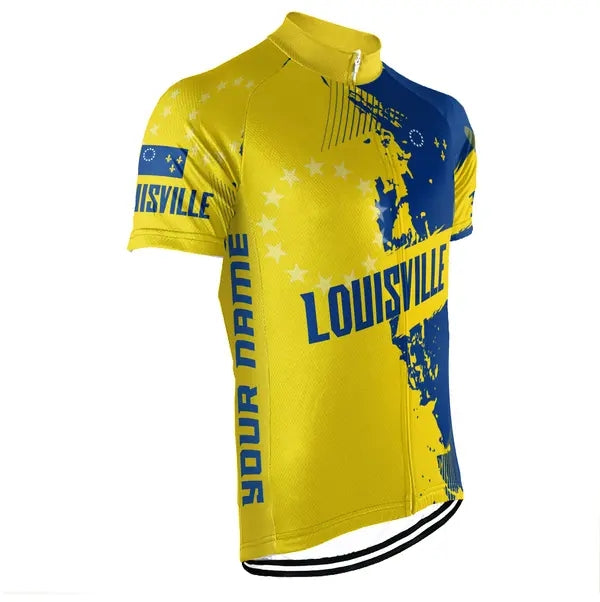 Customized Louisville Men's Cycling Jersey Short Sleeve
