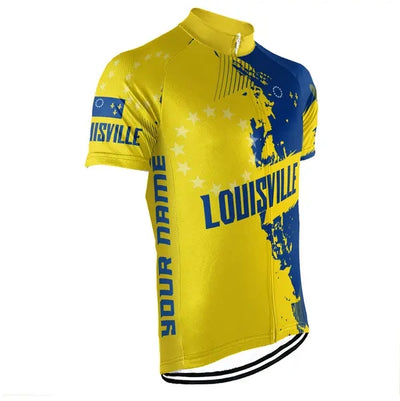 Customized Louisville Men's Cycling Jersey Short Sleeve