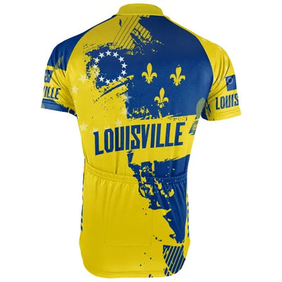 Customized Louisville Men's Cycling Jersey Short Sleeve