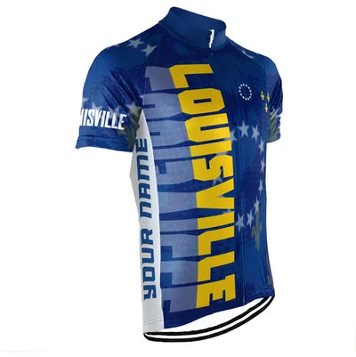 Customized Louisville Men's Cycling Jersey Short Sleeve