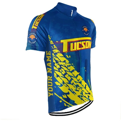 Customized Tucson Men's Cycling Jersey Short Sleeve