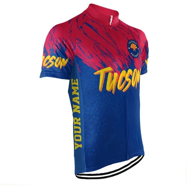 Customized Tucson Men's Cycling Jersey Short Sleeve