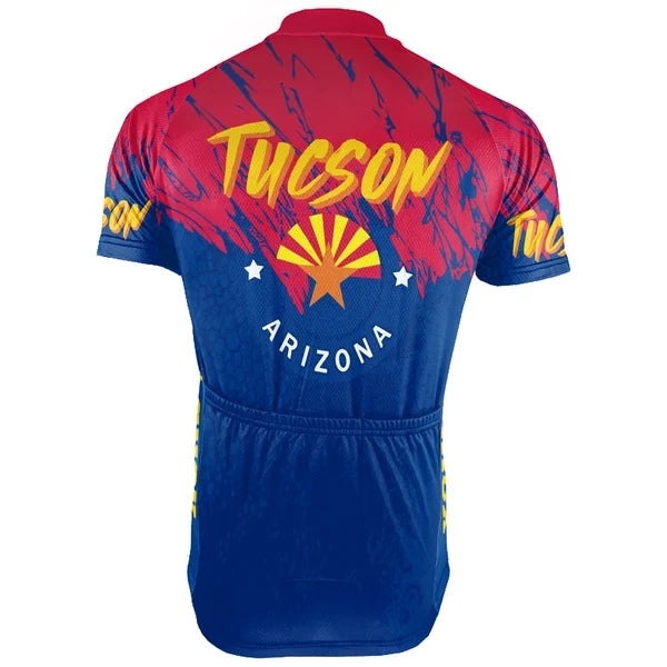 Customized Tucson Men's Cycling Jersey Short Sleeve