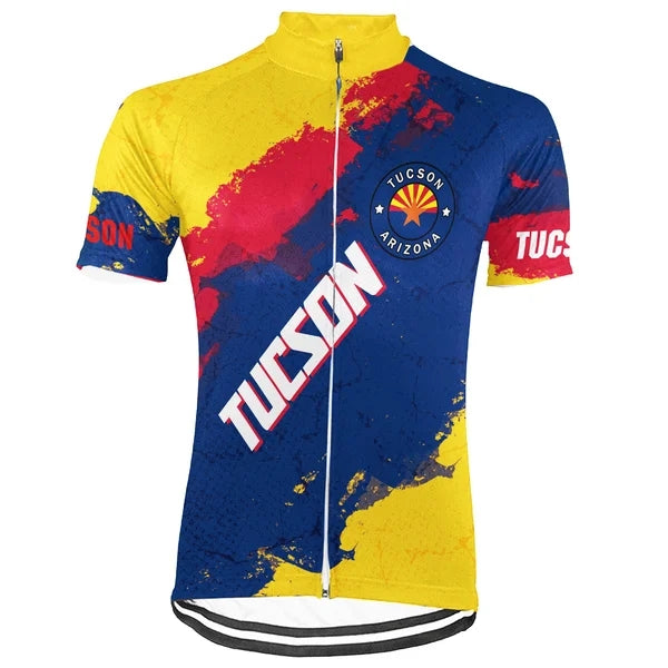 Customized Tucson Men's Cycling Jersey Short Sleeve