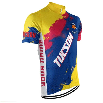 Customized Tucson Men's Cycling Jersey Short Sleeve