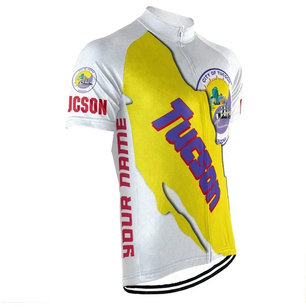 Customized Tucson Men's Cycling Jersey Short Sleeve