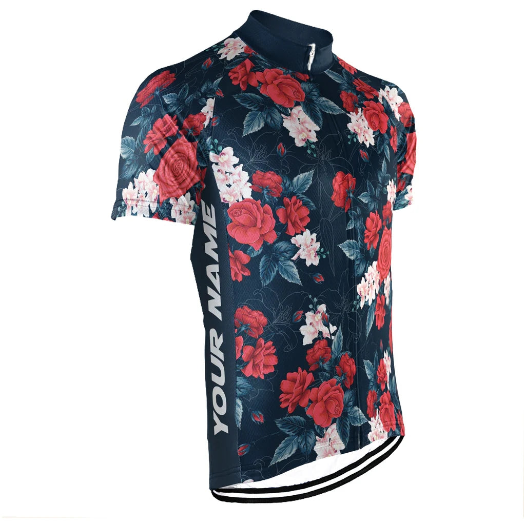 Customized Valentine Men's Cycling Jersey Short Sleeve