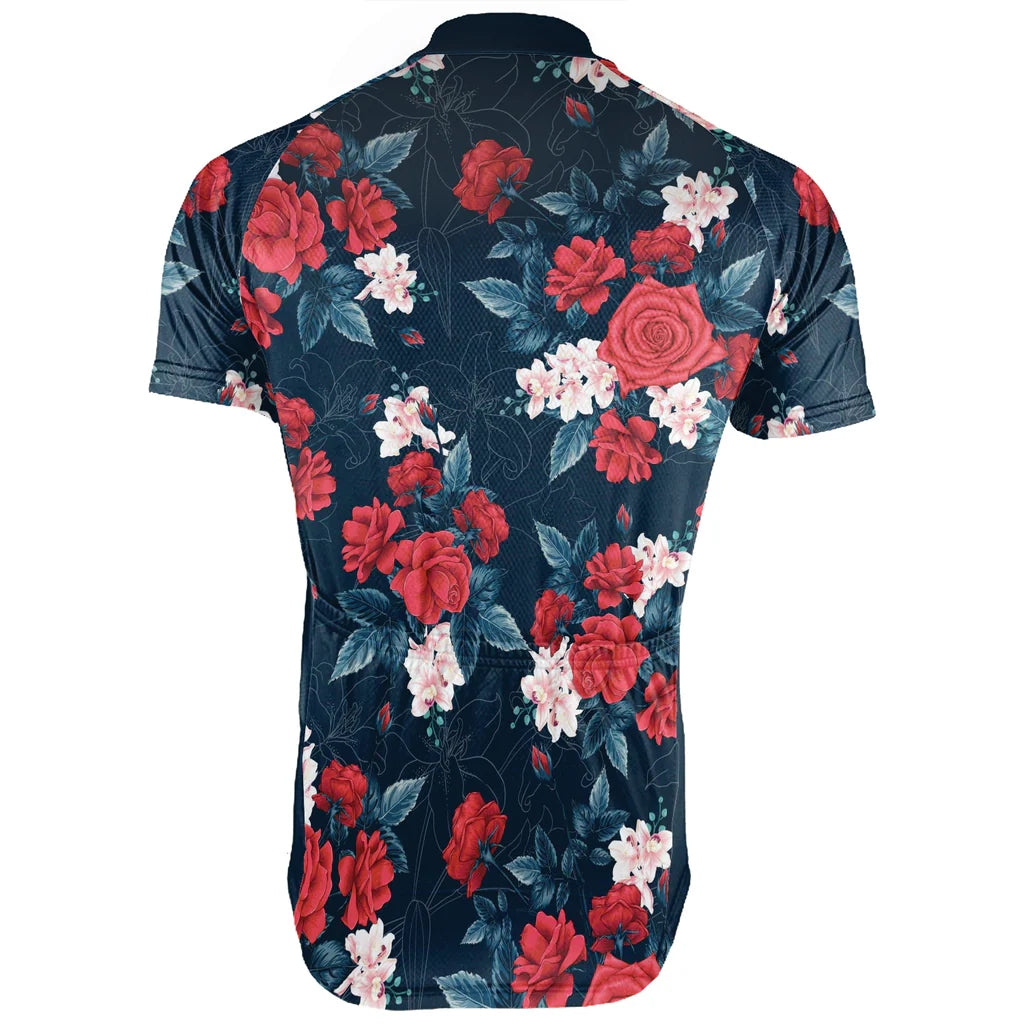 Customized Valentine Men's Cycling Jersey Short Sleeve