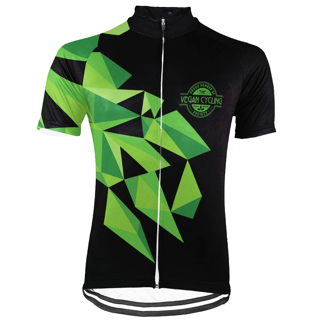 Customized Vegan Men's Cycling Jersey Short Sleeve