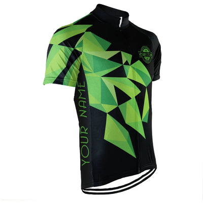 Customized Vegan Men's Cycling Jersey Short Sleeve