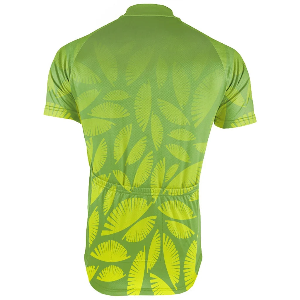 Customized Vegan Men's Cycling Jersey Short Sleeve