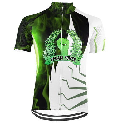 Customized Vegan Men's Cycling Jersey Short Sleeve