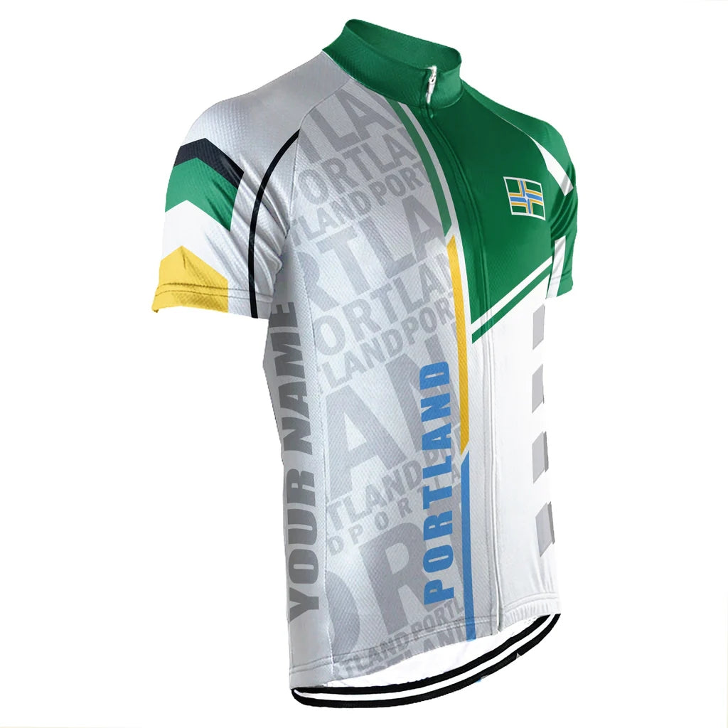Customized Portland Men's Cycling Jersey Short Sleeve