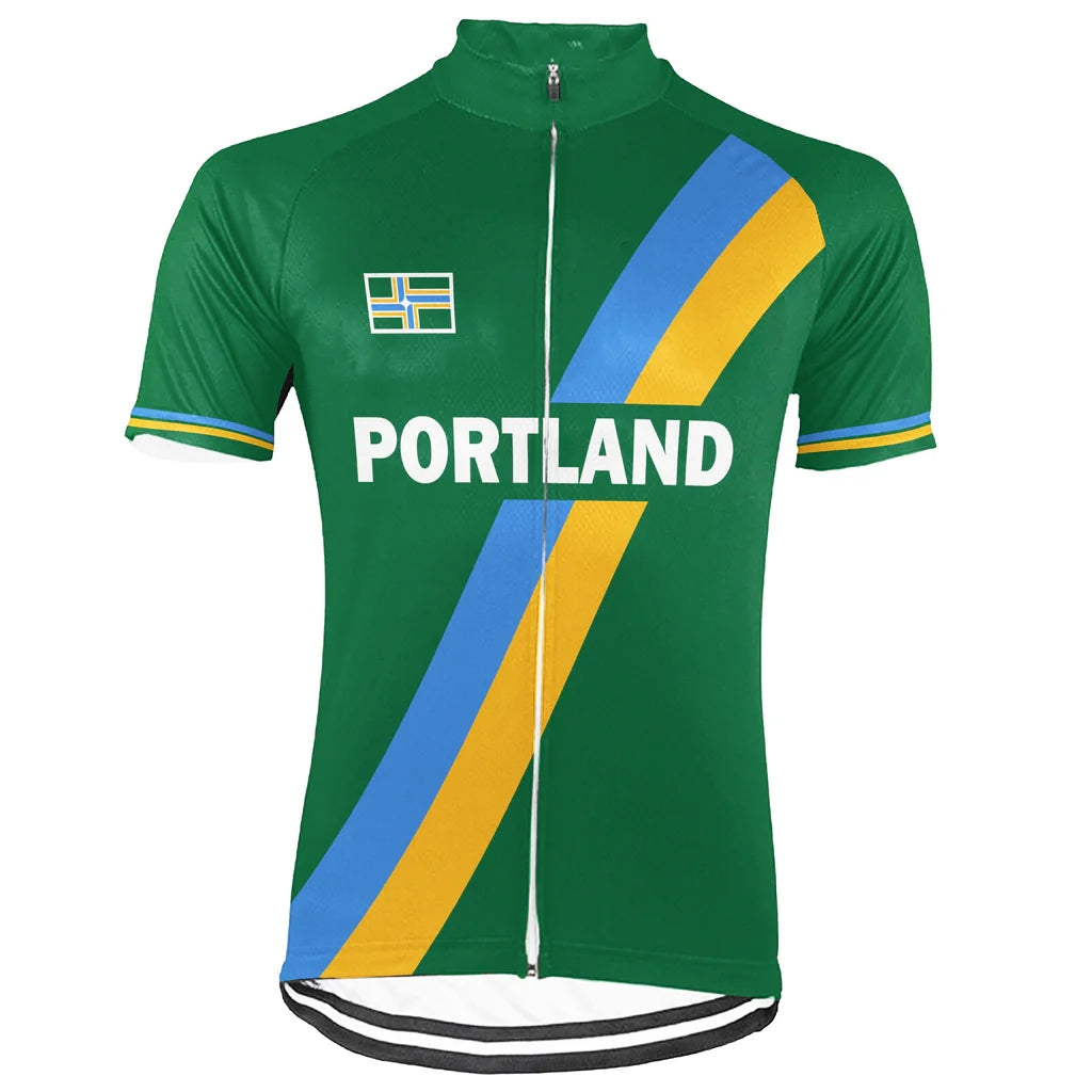 Customized Portland Men's Cycling Jersey Short Sleeve