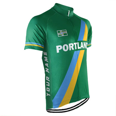 Customized Portland Men's Cycling Jersey Short Sleeve