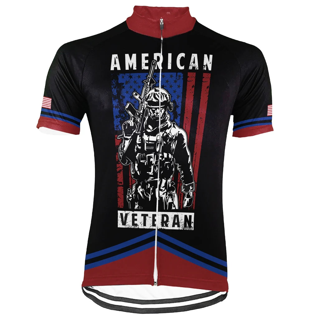 Customized Veteran Men's Cycling Jersey Short Sleeve