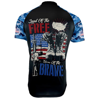 Customized Veteran Men's Cycling Jersey Short Sleeve